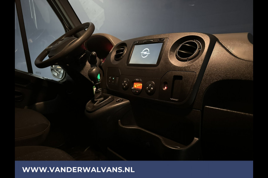 Opel Movano 2.3 CDTI 131pk L2H2 Euro6 Airco | Imperiaal | Navigatie | 2500kg Trekhaak | Cruisecontrol 270gr achterdeuren, Bijrijdersbank, Bluetooth-telefoonvoorbereiding