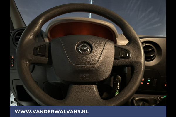 Opel Movano 2.3 CDTI 131pk L2H2 Euro6 Airco | Imperiaal | Navigatie | 2500kg Trekhaak | Cruisecontrol 270gr achterdeuren, Bijrijdersbank, Bluetooth-telefoonvoorbereiding