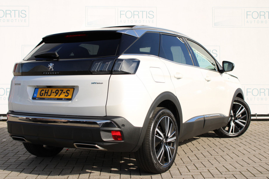 Peugeot 3008 1.6 HYbrid 225 GT FABRIEKS GARANTIE T/M 11/25 | PANO | ADAPTIEVE CRUISE | CARPLAY