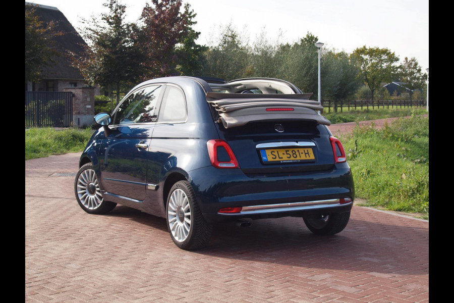 Fiat 500C 0.9 TwinAir Turbo Lounge | Cabrio | Automaat | Cruise Control | Bluetooth | Navi |