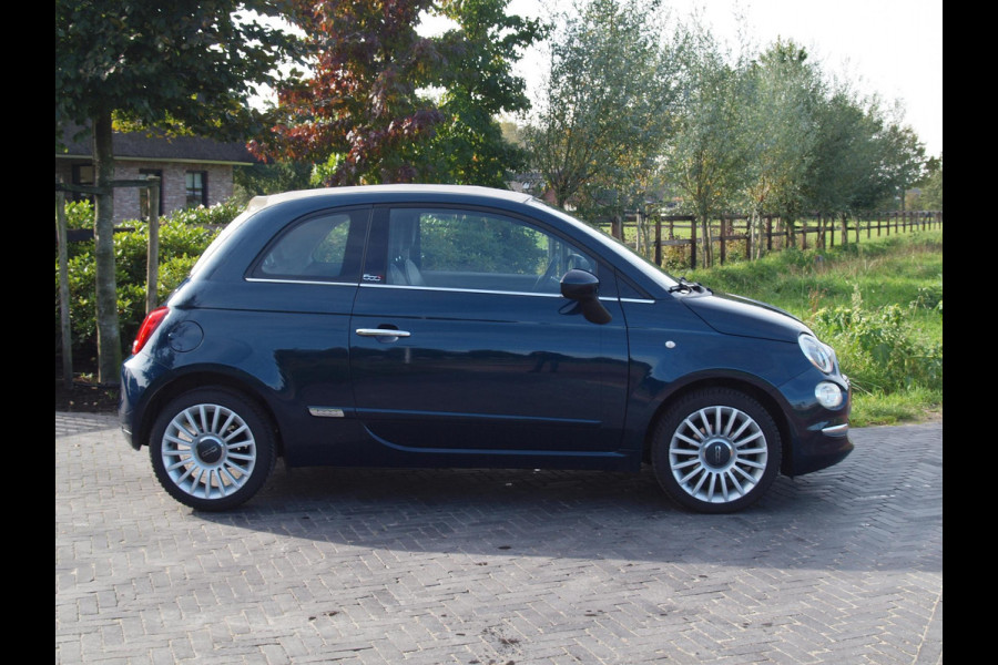 Fiat 500C 0.9 TwinAir Turbo Lounge | Cabrio | Automaat | Cruise Control | Bluetooth | Navi |