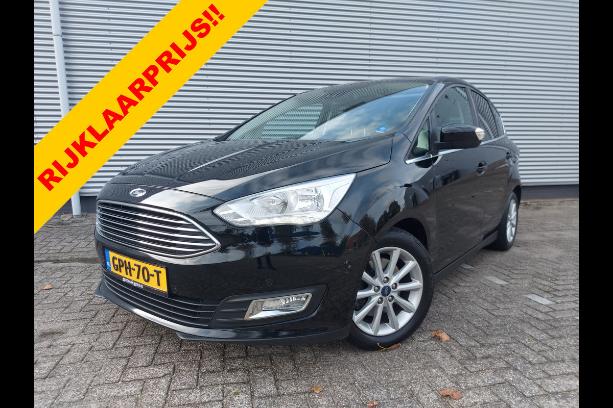 Ford C-MAX 1.5 Titanium Automaat, Panorama,cruise,navigatie/camera,stoel/stuur verwarming,parkeersensoren,