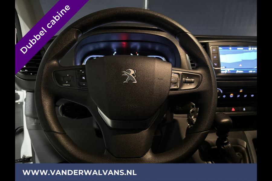 Peugeot Expert 2.0 BlueHDI 123pk L3H1 Dubbele Cabine Euro6 Airco | 6-Zits | Navigatie Cruisecontrol, Apple Carplay, Android Auto, Parkeersensoren