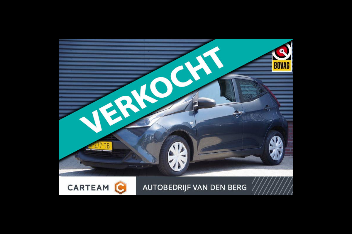 Toyota Aygo 1.0 VVT-i x-fun 5-DRS, AIRCO, CRUISE, ELEKTR. PAKKET, BLUETOOTH, NL AUTO, NAP