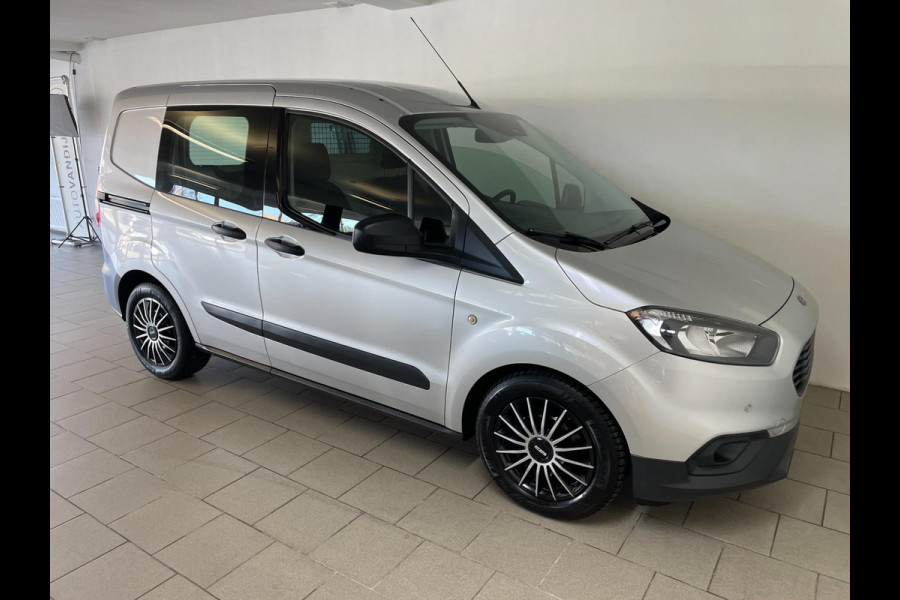 Ford Transit 1.0 EcoBoost 100pk MARGE BUS GEEN BTW AIRCO CAMERA BLUETOOTH PDC SCHUIFDEUR SPARCO WIELDOPSET ZEER NETTE BEDRIJFSAUTO