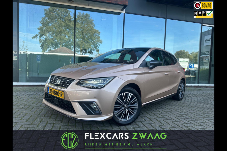 Seat Ibiza 1.0 TSI Excellence - Navi - Panodak - Winterpakket - Virt.Cockpit - Trekhaak - Org.NL