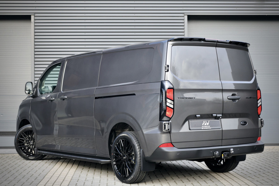 Ford Transit Custom 320 2.0 TDCI 170PK L2H1 DC AUT L+R Schuifdeur | Dubbel Cabine | ACC | Blind Spot | Navigatie | Camera | CarPlay | Lane Assist |  | Raptor Edition | Trekhaak | 6-Zitter | Verlengde fabrieksgarantie tot 09-2029