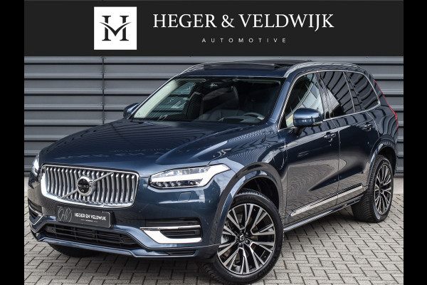 Volvo XC90 2.0 T8 Recharge AWD ULTIMATE BRIGHT | 7P | LONG RANGE | PANORAMADAK | HARMAN/KARDON | HEAD-UP DISPLAY | 360 CAMERA | BLIS | KEYL