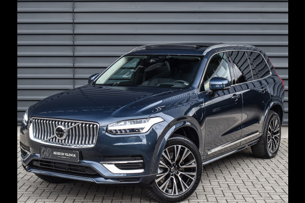 Volvo XC90 2.0 T8 Recharge AWD ULTIMATE BRIGHT | 7P | LONG RANGE | PANORAMADAK | HARMAN/KARDON | HEAD-UP DISPLAY | 360 CAMERA | BLIS | KEYL