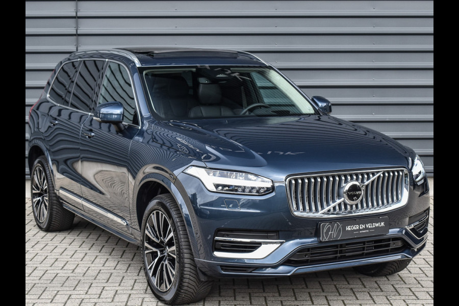 Volvo XC90 2.0 T8 Recharge AWD ULTIMATE BRIGHT | 7P | LONG RANGE | PANORAMADAK | HARMAN/KARDON | HEAD-UP DISPLAY | 360 CAMERA | BLIS | KEYL