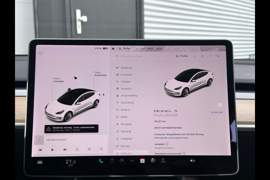 Tesla Model 3 Performance AWD 75 kWh FSD Dual Motor Autopilot