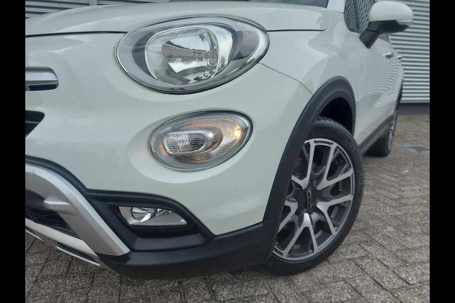 Fiat 500X Cross 1.4 Turbo MultiAir Cross, airco,cruise,navigatie,parkeersensoren achter,lederen int,