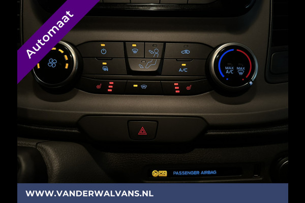 Ford Transit Custom 2.0 TDCI 170pk Automaat L2H1 inrichting Euro6 Airco | 2x Zijdeur | Navigatie Apple Carplay, Android Auto, Cruisecontrol, Parkeersensoren, Stoelverwarming, Verwarmde voorruit, LED, Bijrijdersbank