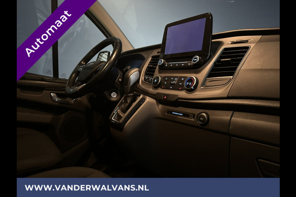 Ford Transit Custom 2.0 TDCI 170pk Automaat L2H1 inrichting Euro6 Airco | 2x Zijdeur | Navigatie Apple Carplay, Android Auto, Cruisecontrol, Parkeersensoren, Stoelverwarming, Verwarmde voorruit, LED, Bijrijdersbank