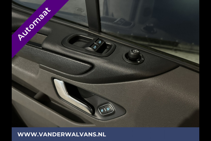 Ford Transit Custom 2.0 TDCI 170pk Automaat L2H1 inrichting Euro6 Airco | 2x Zijdeur | Navigatie Apple Carplay, Android Auto, Cruisecontrol, Parkeersensoren, Stoelverwarming, Verwarmde voorruit, LED, Bijrijdersbank