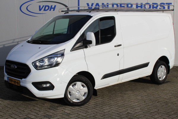 Ford Transit Custom 280 2.0-105pk TDCI L1H1 Trend. Goede, nette Ford Transit Custom ! Airco, camera, parkeersensoren v/a, trekhaak, cruise control, bijrijdersbank, imperiaal, telefoonvoorb., etc.