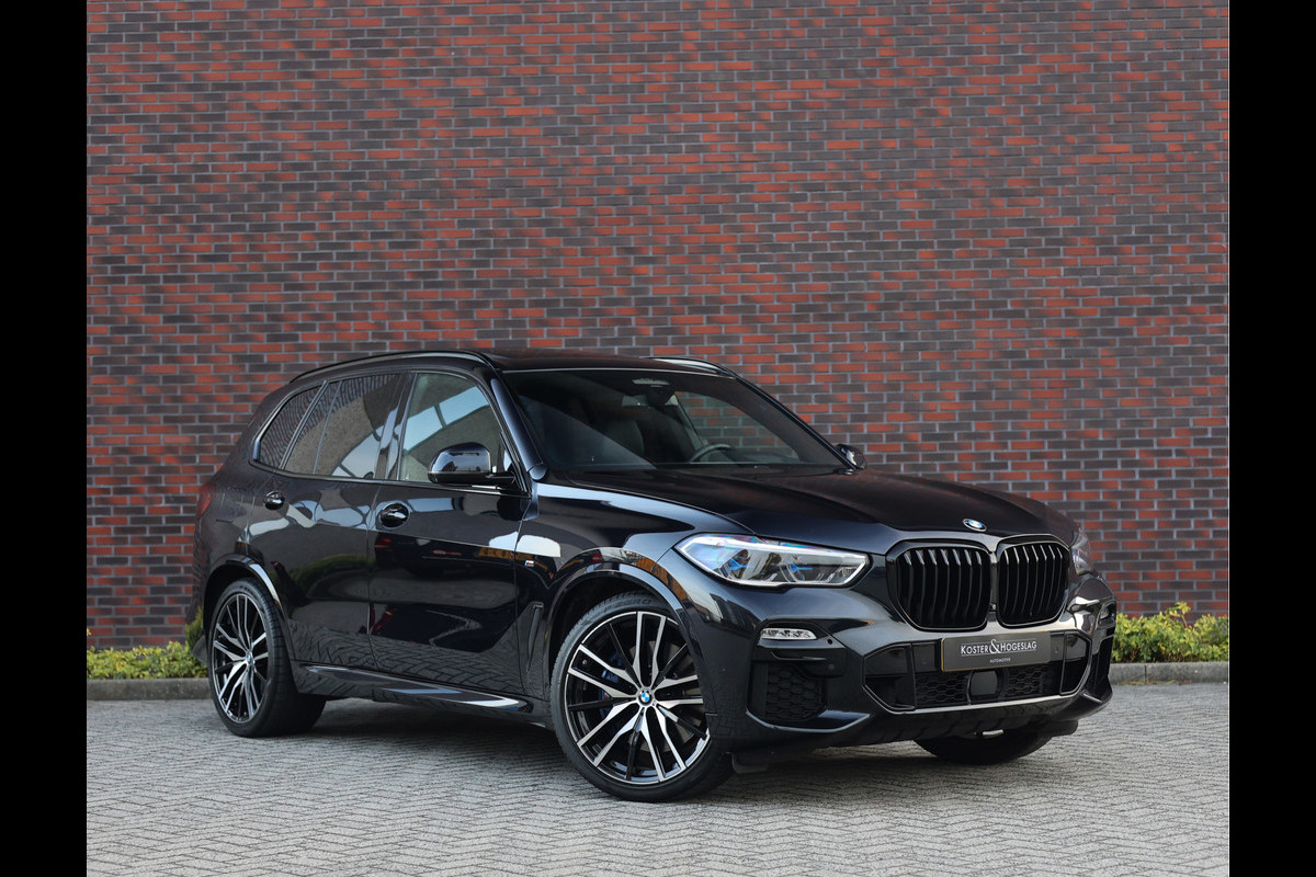 BMW X5 40i xDrive High Executive *Sky*Trekhaak*HUD*H/K*vol leder*