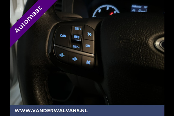 Ford Transit Custom 2.0 TDCI 170pk Automaat L2H1 inrichting Euro6 Airco | 2x Zijdeur | Navigatie Apple Carplay, Android Auto, Cruisecontrol, Parkeersensoren, Stoelverwarming, Verwarmde voorruit, LED, Bijrijdersbank