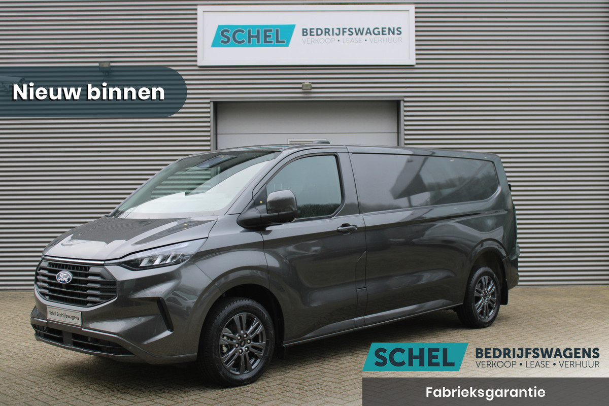 Ford Transit Custom 320 2.0 TDCI L2H1 Limited 170pk - Adaptive Cruise - Verwarmd stuur - Blind spot - Navigatie - Camera - Draadloos laden - Rijklaa