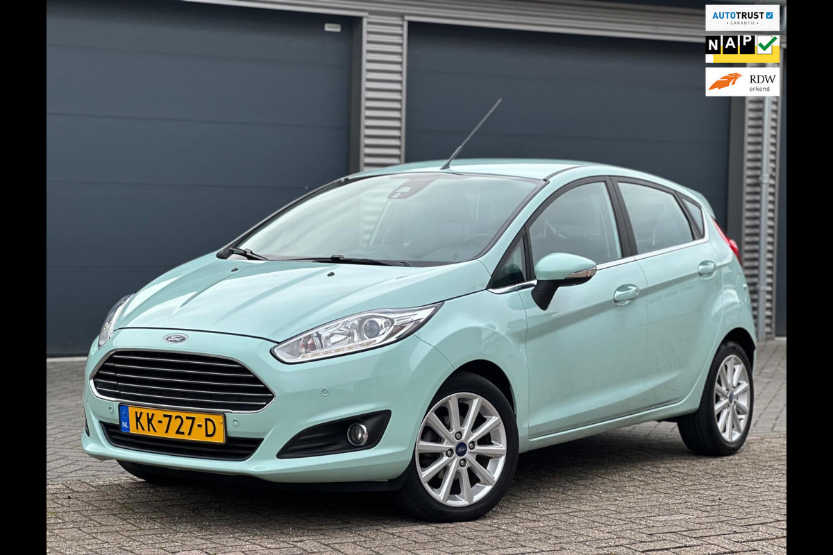 Ford Fiesta 1.0 EcoBoost 101 PK TITANIUM, VELE OPTIES, NAVIGATIE, NEDERLANDSE AUTO MET NATIONALE AUTO PAS