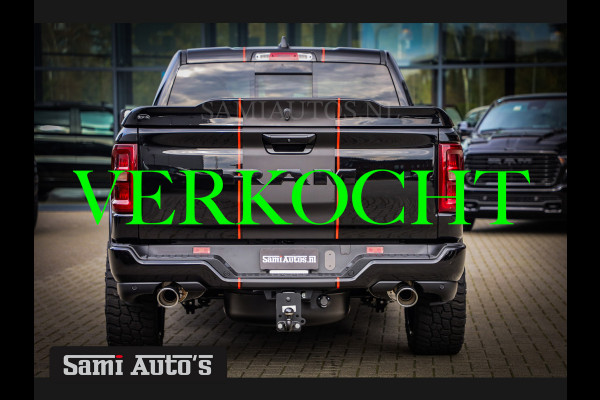 Dodge Ram 2025 LARAMIE NIGHT PREMIUM | BOM VOL + 14.4 INCH SCHERM BOM VOL | LUCHTVERING | HUD | HURRICAN 420PK 636 Nm TWIN TURBO | PRIJS M DUBBELE CABINE | PICK UP | 5 PERSOONS | DC | GRIJSKENTEKEN | VOORRAAD NR 2222 - 7655