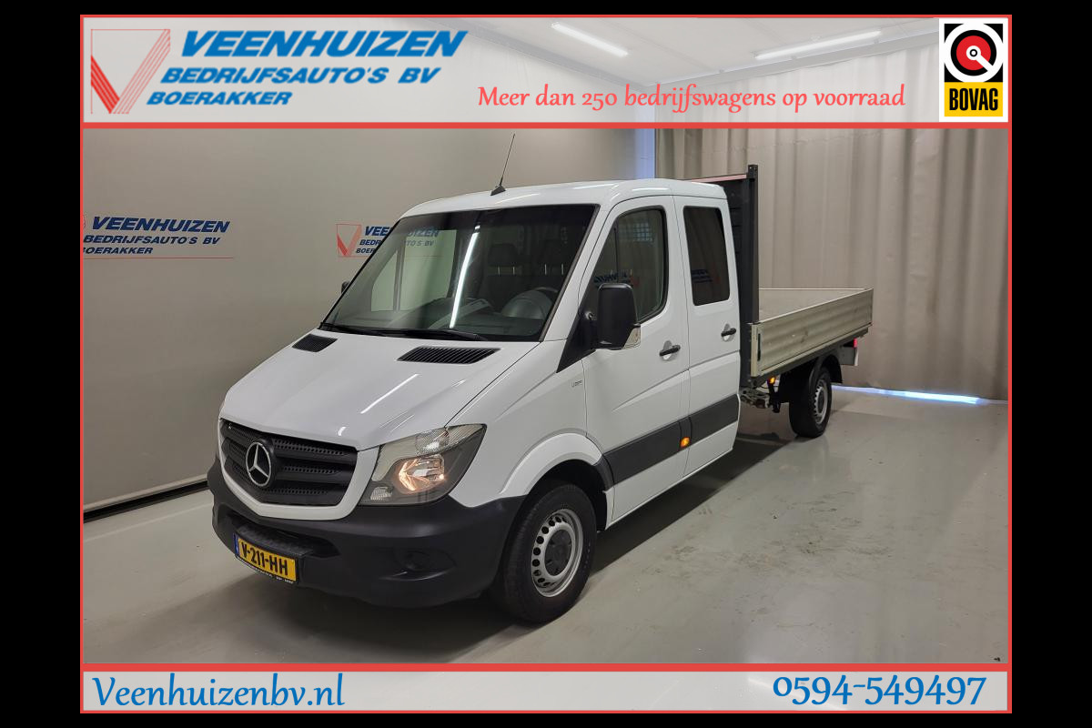 Mercedes-Benz Sprinter 314CDI Pick-up Dubbele Cabine Euro 6!