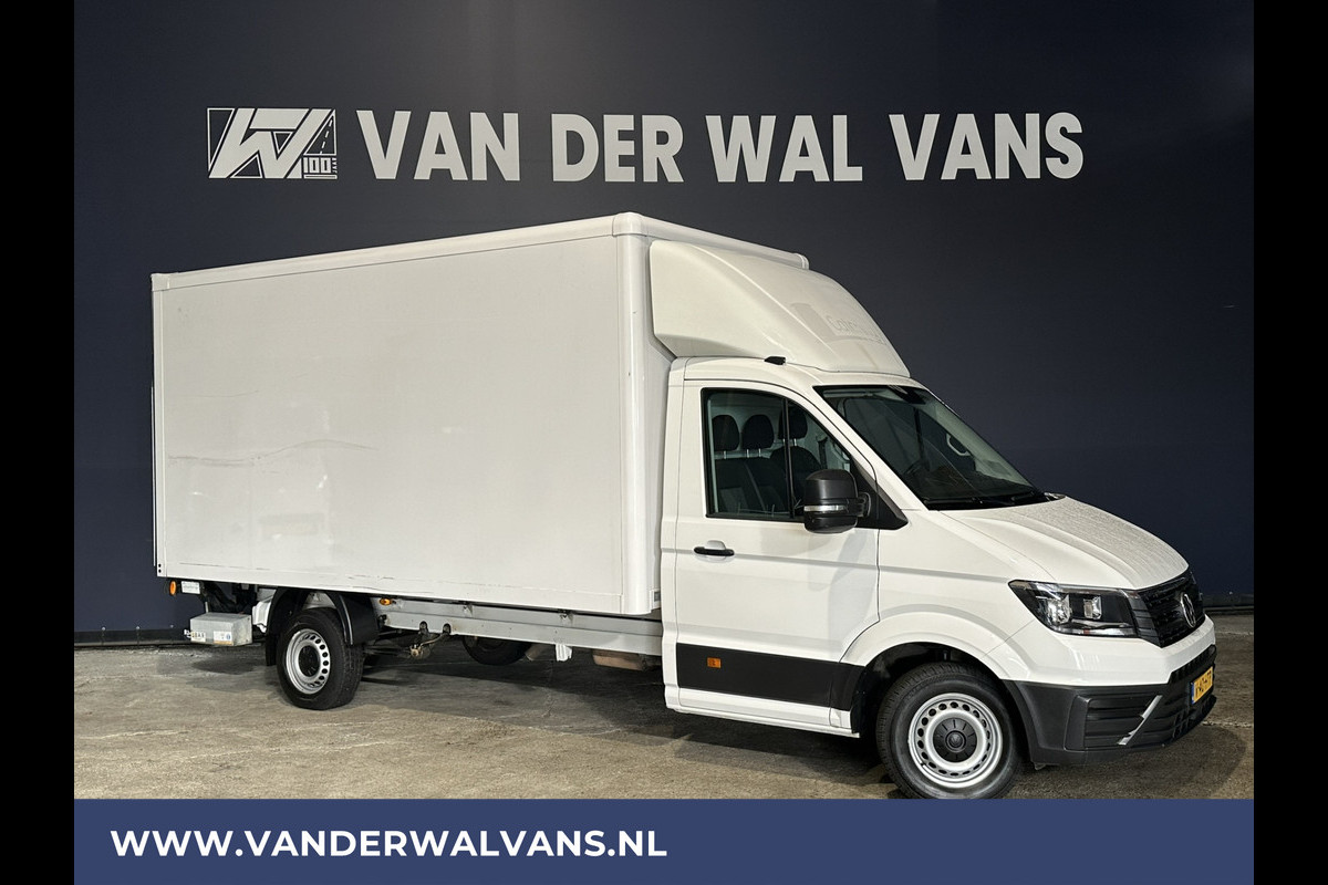 Volkswagen Crafter 2.0 TDI 141pk Bakwagen Laadklep Euro6 Airco | Camera | Apple Carplay Android Auto, Chauffeursstoel, Stoelverwarming, Bijrijdersbank