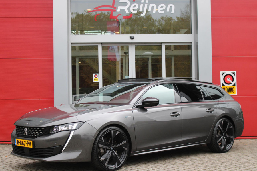 Peugeot 508 SW 1.6 HYbrid 225PK AUTOMAAT GT PACK BUSINESS | PANORAMA SCHUIF / KANTELDAK | FOCAL AUDIO SYSTEM | NAVIGATIE 10" TOUCHSCREEN | 360° CAMERA | DODEHOEK BEWAKING | ELEKTRISCHE STOEL VERSTELLING MET GEHEUGEN | LEDEREN BEKLEDING | STOEL VERWARMING | STOELEN MET MASSAGE FUNCTIE |KEYLESS ENTRY/START | ADAPTIVE CRUISE CONTROL | CLIMATE CONTROL | FULL LED KOPLAMPEN | 20" LICHTMETALEN VELGEN | ELEKTRISCHE ACHTERKLEP | APPLE CARPLAY/ANDROID AUTO | ADAPTIVE DEMPING SYSTEM |