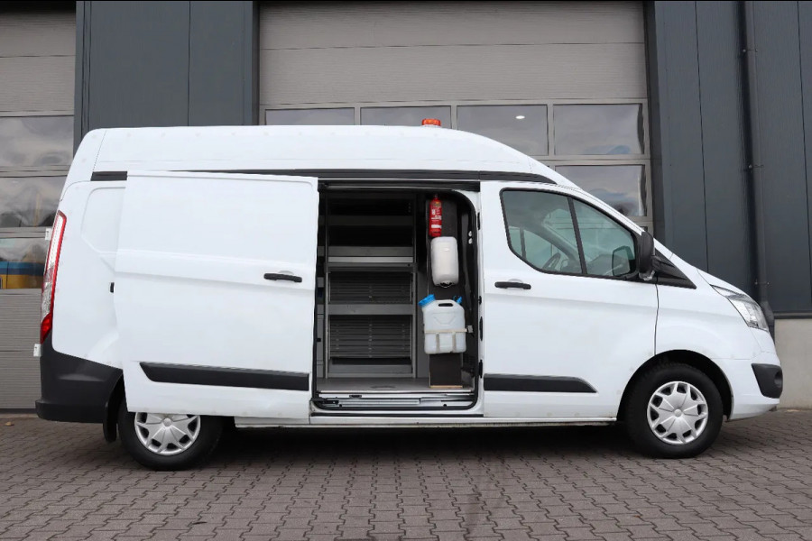 Ford Transit Custom 2.0 TDCi L2H2 l WERKPLAATSINRICHTING l SERVICEBUS l SORTIMO l AIRCO