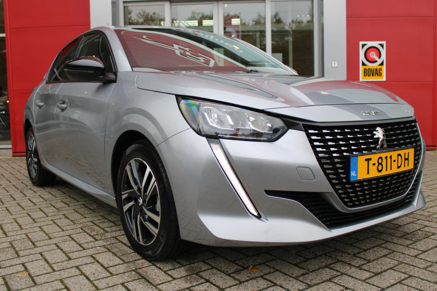 Peugeot 208 1.2 100PK ALLURE PACK | NAVIGATIE 10" TOUCHSCREEN | APPLE CARPLAY/ANDROID AUTO | 3-D INSTRUMENTENPANEEL | CRUISE CONTROL | ACHTERUITRIJ CAMERA | CLIMATE CONTROL | LED KOPAMPEN | LICHTMETALEN VELGEN 16" |