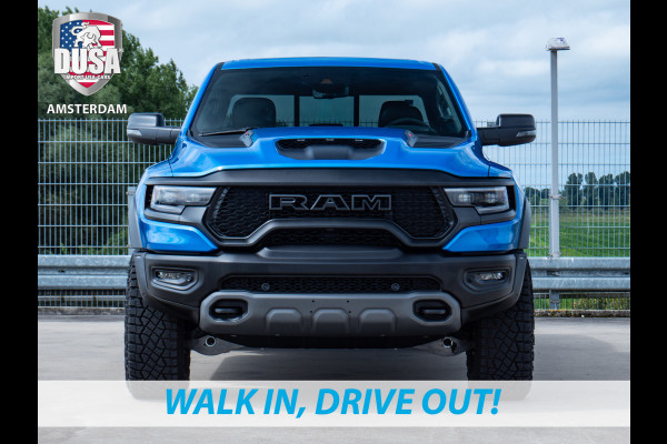 Dodge Ram 1500 6.2 V8 4x4 Crew Cab TRX Hydro Blue RED ACCENT INTERIOR / 702pk / Optioneel LPG |