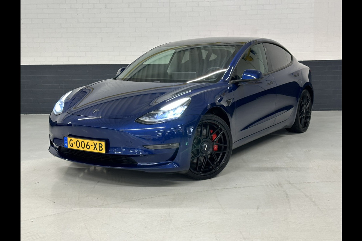 Tesla Model 3 Performance AWD 75 kWh Autopilot | Black pack | Carbon |