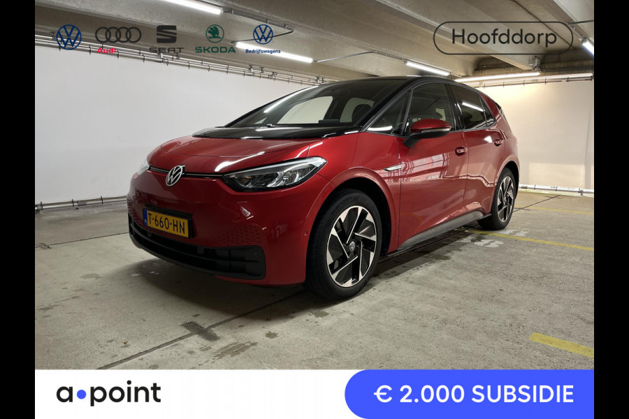 Volkswagen ID.3 Pro Edition 58 kWh 204 pk | Navigatie | Achteruitrijcamera | Parkeersensoren (Park assist) | Adaptieve cruise control | Stoelverwarming |