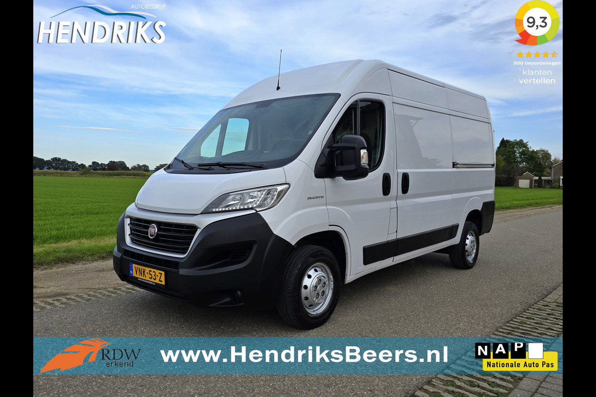 Fiat Ducato 35 2.3 MultiJet L2 H2 - Euro 6 - 130 Pk - Navi - ParkeerCamera -