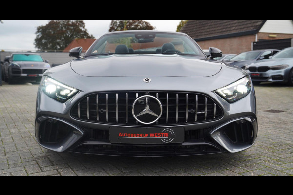 Mercedes-Benz SL-Klasse Roadster AMG 63 4MATIC+ | Burmester | Luchtvering | HuD | 12-2023 | Luxe Leder | Stuur assistent | NIEUW |