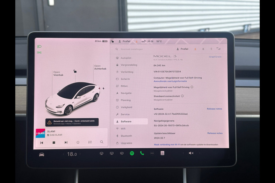 Tesla Model 3 Standard RWD Plus 60 kWh 19INCH Dealer Onderhouden