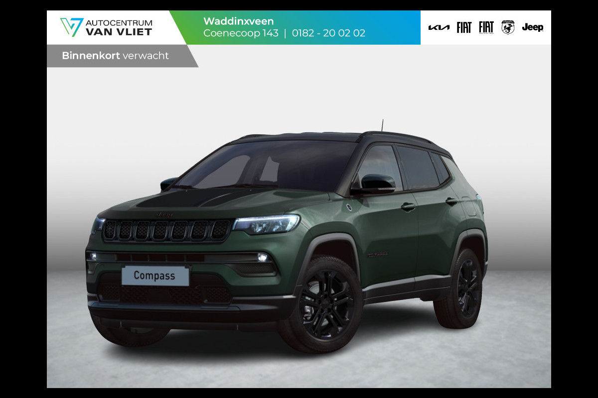 Jeep Compass 4xe 240 Plug-in Hybrid Electric North Star | Schuif/Kantel Dak | Bicolore | Blackline