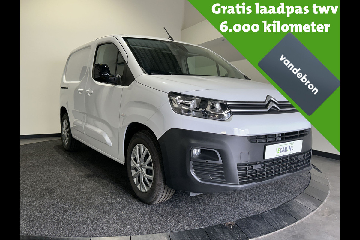 Citroën E-Berlingo 136 L1 50 kWh Voor de snelle beslissers! Deze maand gratis laadpas met € 500,- laad tegeoed!