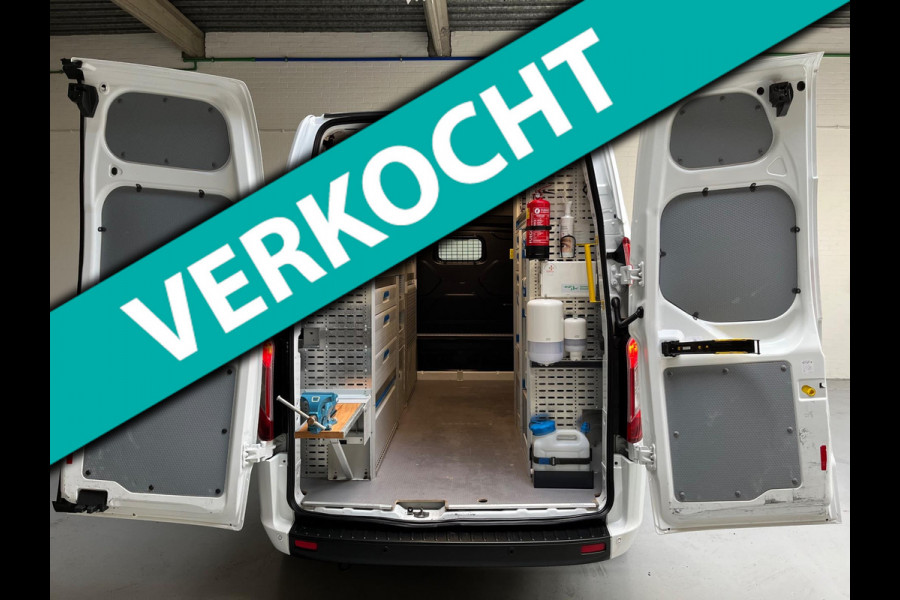 Ford Transit Custom SERVICEWAGEN LANG / HOOG 320 2.0 TDCI EURO6 L2H2 TREND SORTIMO KASTEN V230 OMVORMER RIJKLAARPRIJS!