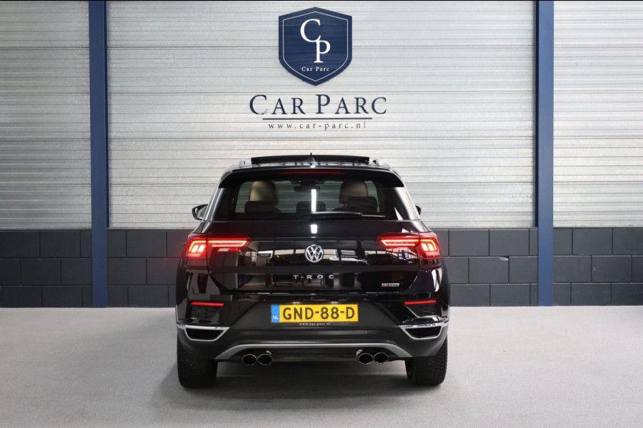 Volkswagen T-Roc 2.0 TSI 4Motion R-LINE LED/PANO/LEER+S.VERWARMING/19" LMV/CAM/LINE/ACC/ECC/12 MND GARANTIE!