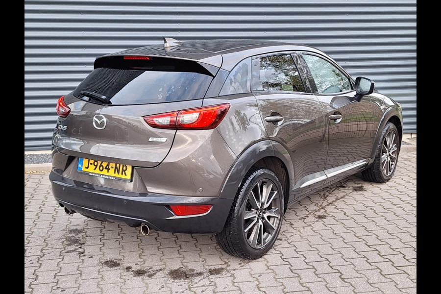 Mazda CX-3 2.0 SkyActiv-G 120 SkyLease GT Camera | Head Up Display | Navi | Stoelverwarming | Cruise Control | Lane Assist | Leder |