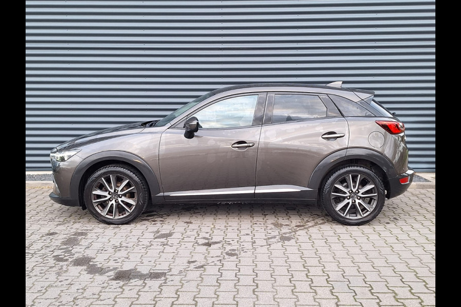 Mazda CX-3 2.0 SkyActiv-G 120 SkyLease GT Camera | Head Up Display | Navi | Stoelverwarming | Cruise Control | Lane Assist | Leder |