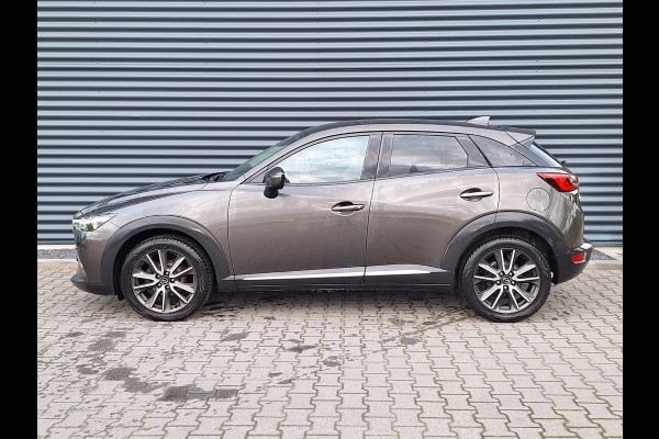 Mazda CX-3 2.0 SkyActiv-G 120 SkyLease GT Camera | Head Up Display | Navi | Stoelverwarming | Cruise Control | Lane Assist | Leder |