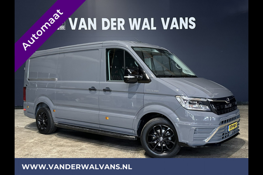 Volkswagen Crafter 35 2.0 TDI 177pk Automaat L3H2 (Oude L2H1) Fabrieksgarantie Euro6 Airco | Bumper KIT | LED | Spoiler | Leder Camera, 3000kg Trekhaak, navigatie, adaptieve cruisecontrol, sidebars, lichtmetalen velgen