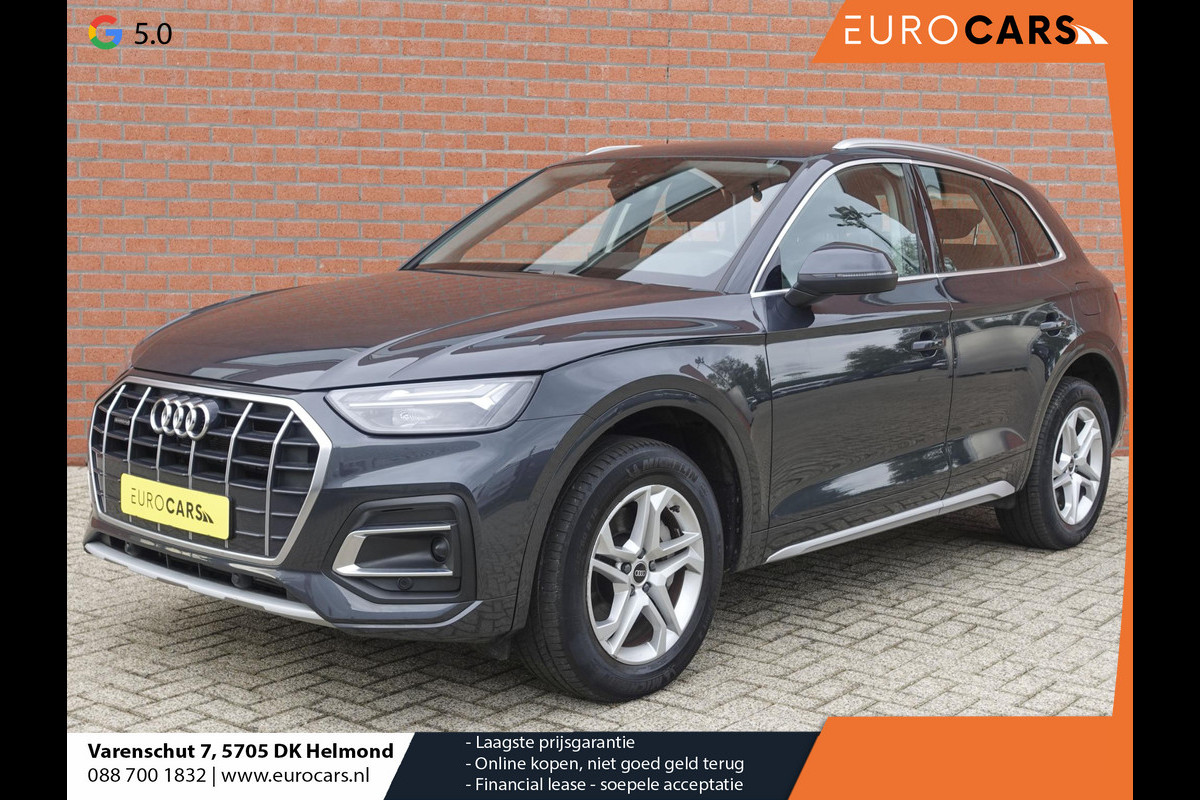 Audi Q5 50 TFSI e Pro Line | Navigatie | Apple Carplay/Android Auto | Adaptive Cruise Control | Parkeersensoren | Camera | Elektrische achterklep | LED | Stoelverwarming