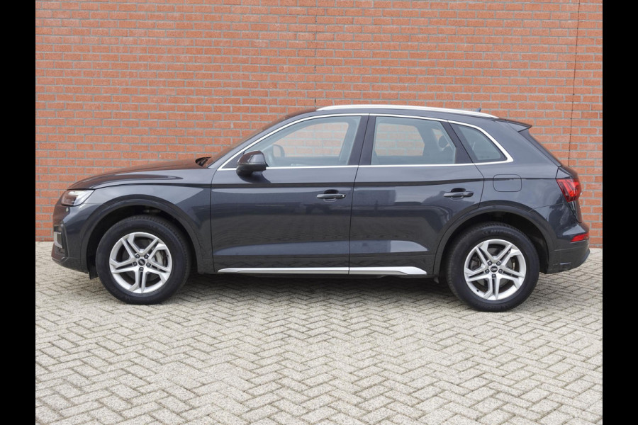 Audi Q5 50 TFSI e Pro Line | Navigatie | Apple Carplay/Android Auto | Adaptive Cruise Control | Parkeersensoren | Camera | Elektrische achterklep | LED | Stoelverwarming