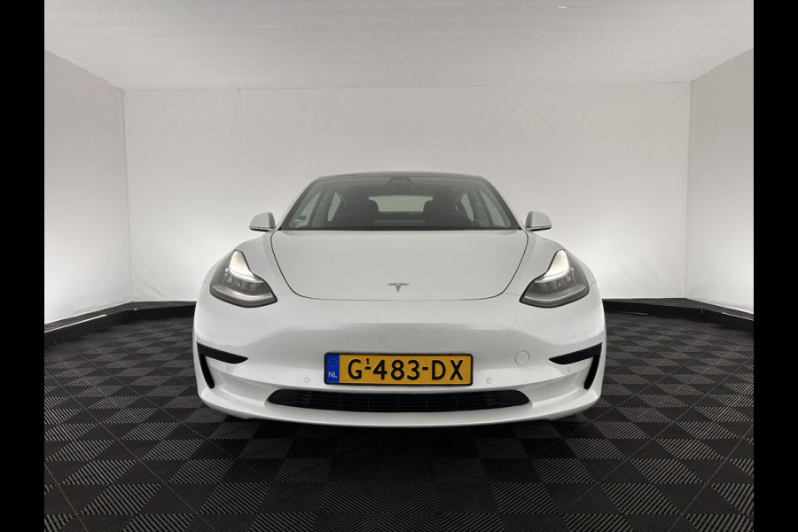 Tesla Model 3 Standard RWD Plus 60 kWh (INCL-BTW) Aut. *PANO | TOWBAR | AUTO-PILOT | NAPPA-LEATHER | KEYLESS | FULL-LED | MEMORY-PACK | SURROUND-VIEW | DAB | APP-CONNECT | DIGI-COCKPIT | LANE-ASSIST | COMFORT-SEATS | 18"ALU*