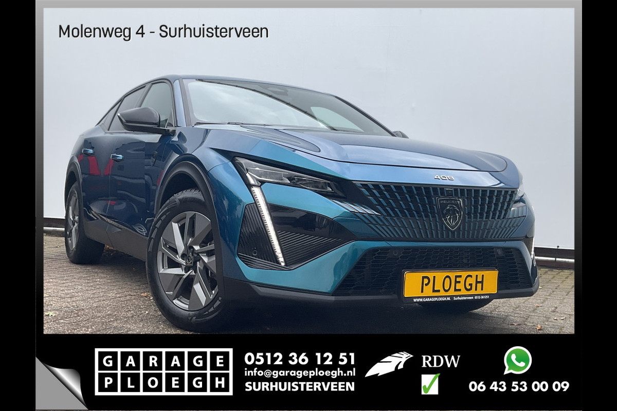 Peugeot 408 1.6 HYbrid GT 225 Aut8 PHEV 360cam Adap.Cruise Carplay!