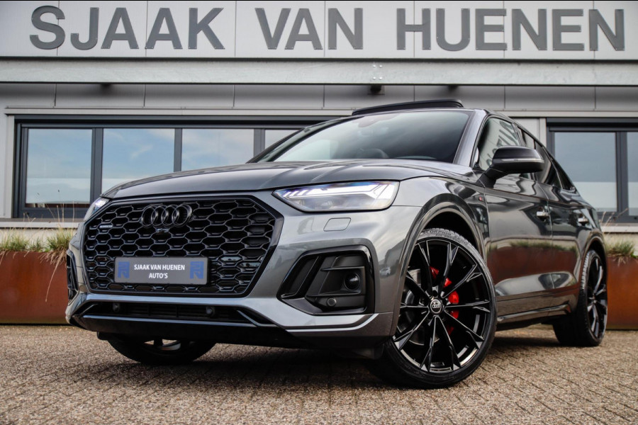 Audi Q5 Sportback 50 TFSIe Quattro Competition S Edition S-Line 299pk Automaat|1e|DLR|Luchtvering|Panoramadak|Virtual Cockpit|OLED