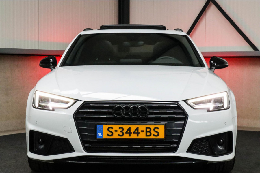 Audi A4 Avant 40 2.0TFSI S line Black Edition Facelift 190pk S-Tronic|Dealer|Panoramadak|Virtual Cockpit|Leder|LED Matrix|Black|19